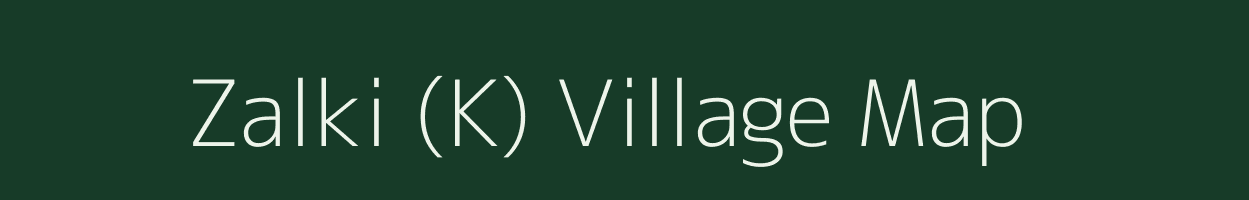 Zalki (K) village map in Karnataka