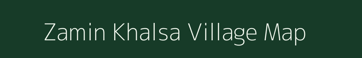 Zamin Khalsa village map in Uttar Pradesh