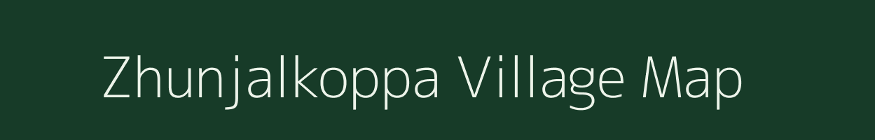 Zhunjalkoppa village map in Karnataka