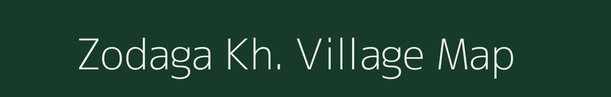 Zodaga Kh. village map in Maharashtra