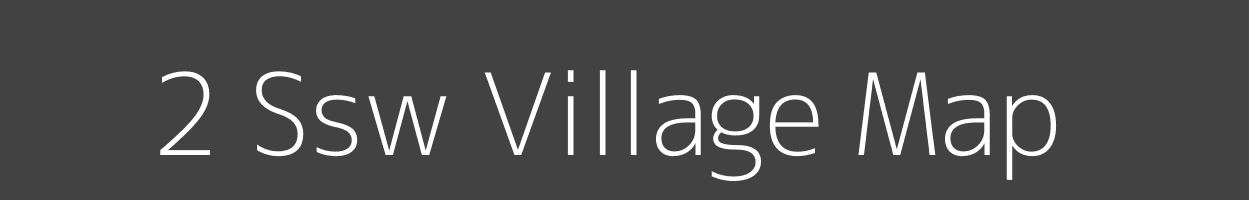 Map of 2 Ssw Village in Rajasthan Image