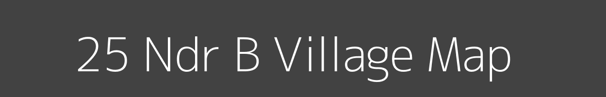 Map of 25 Ndr B Village in Rajasthan Image