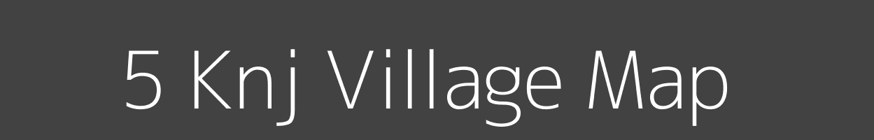 Map of 5 Knj Village in Rajasthan Image