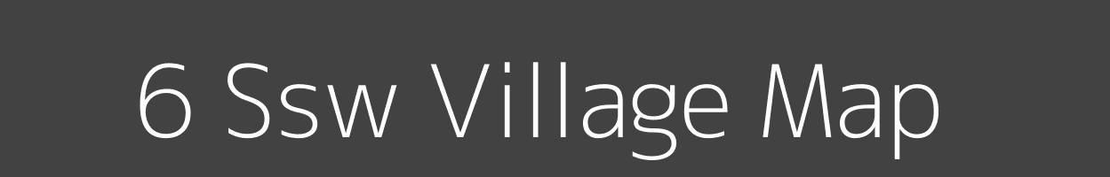 Map of 6 Ssw Village in Rajasthan Image
