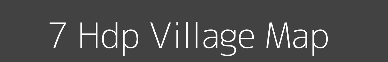 Map of 7 Hdp Village in Rajasthan Image