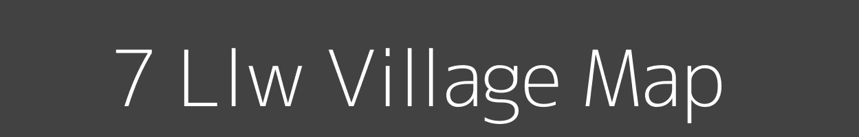 Map of 7 Llw Village in Rajasthan Image