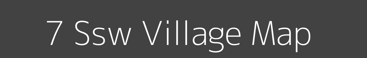 Map of 7 Ssw Village in Rajasthan Image