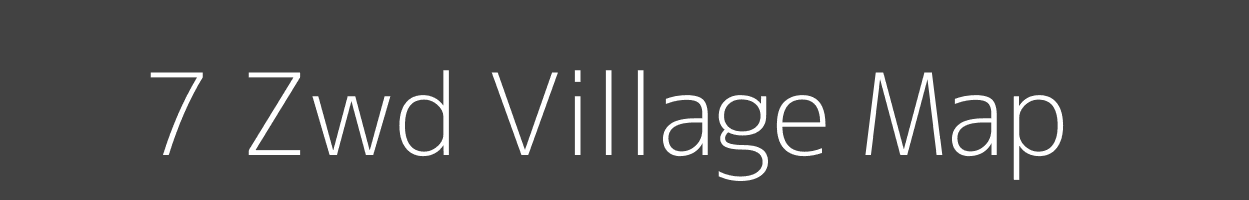 Map of 7 Zwd Village in Rajasthan Image