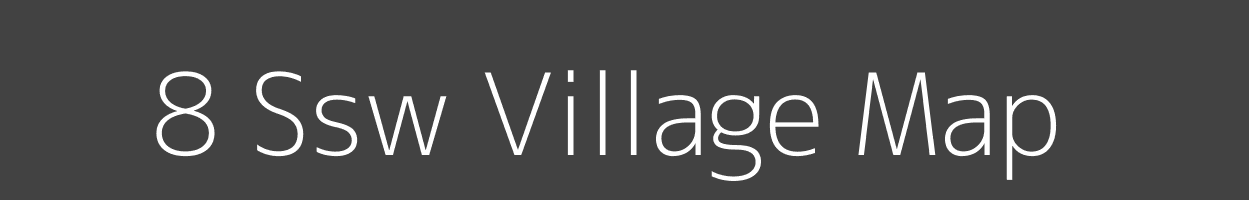 Map of 8 Ssw Village in Rajasthan Image