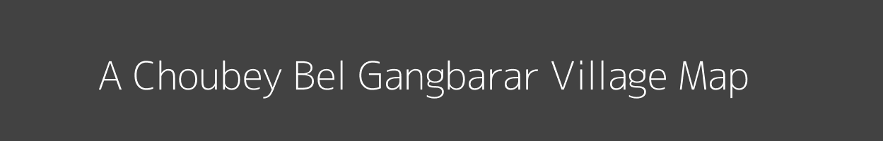 Map of A Choubey Bel Gangbarar Village in Uttar Pradesh Image