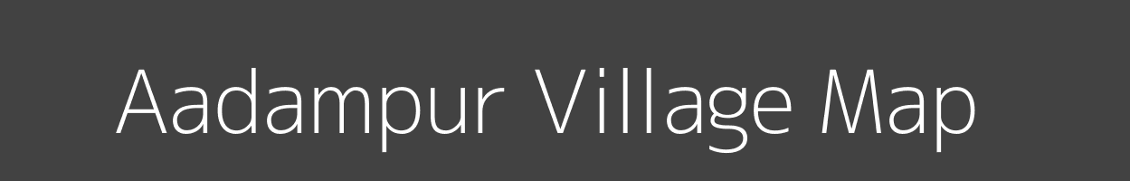 Map of Aadampur Village in Uttar Pradesh Image