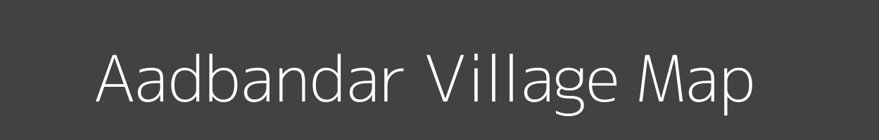 Map of Aadbandar Village in Maharashtra Image