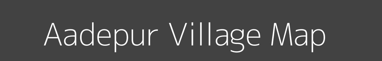 Map of Aadepur Village in Uttar Pradesh Image