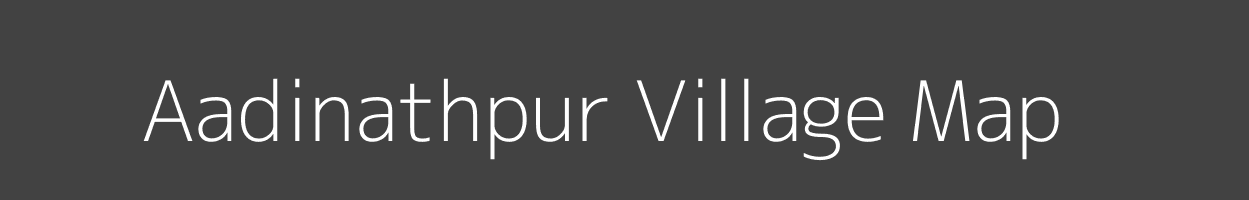 Map of Aadinathpur Village in Uttar Pradesh Image