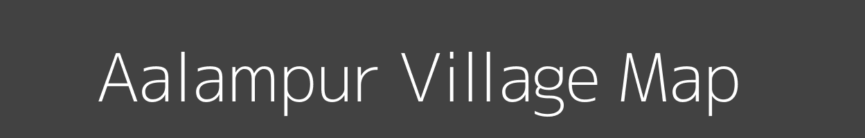 Map of Aalampur Village in Uttar Pradesh Image