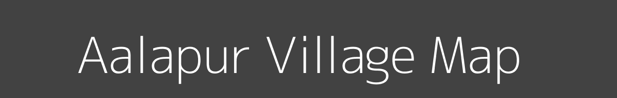 Map of Aalapur Village in Uttar Pradesh Image