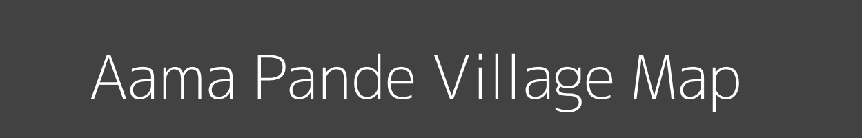 Map of Aama Pande Village in Uttar Pradesh Image