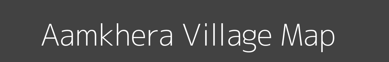 Map of Aamkhera Village in Uttar Pradesh Image