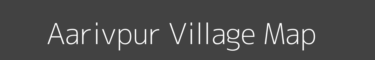 Map of Aarivpur Village in Uttar Pradesh Image