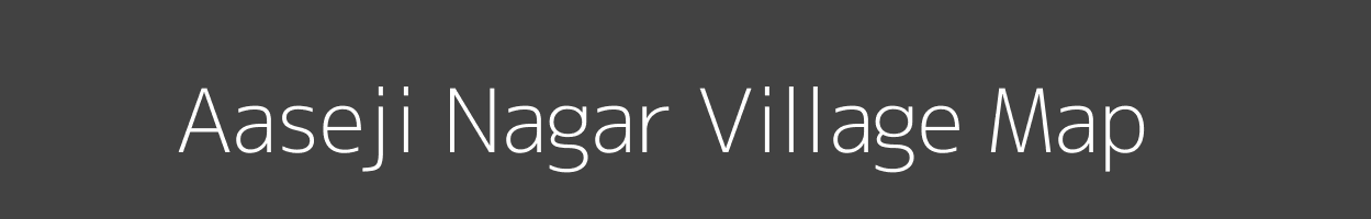 Map of Aaseji Nagar Village in Rajasthan Image