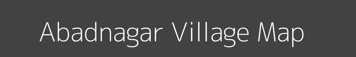 Map of Abadnagar Village in West Bengal Image