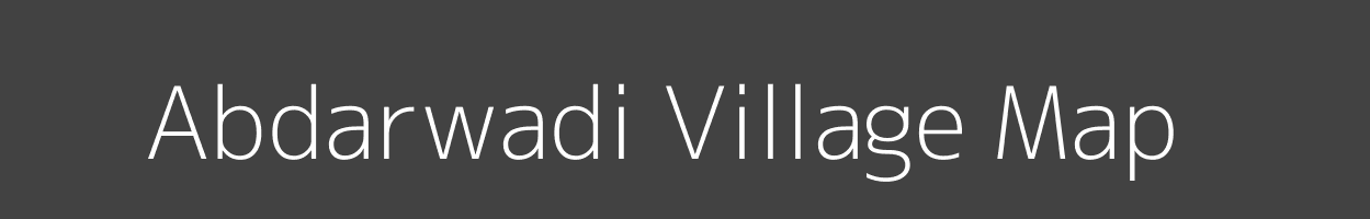 Map of Abdarwadi Village in Maharashtra Image