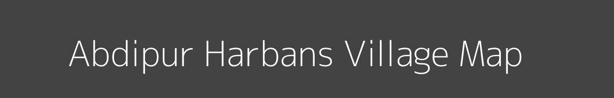 Map of Abdipur Harbans Village in Uttar Pradesh Image