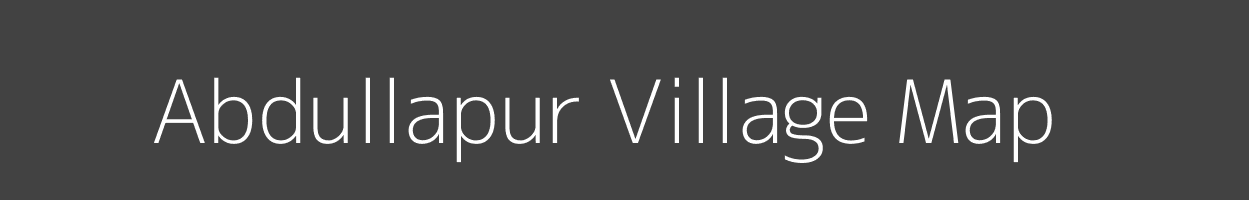 Map of Abdullapur Village in Madhya Pradesh Image