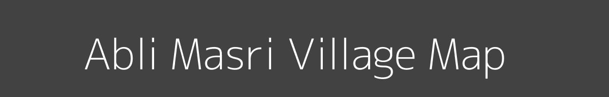 Map of Abli Masri Village in Jammu and Kashmir Image