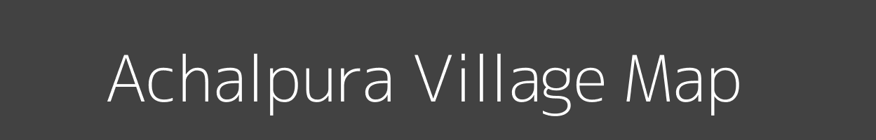 Map of Achalpura Village in Madhya Pradesh Image