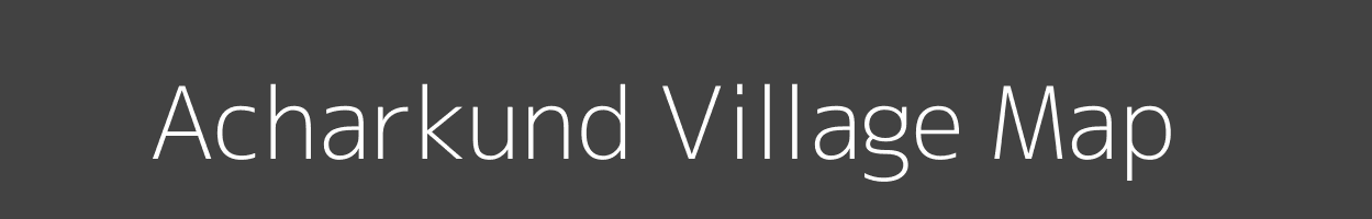 Map of Acharkund Village in Madhya Pradesh Image