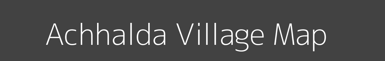 Map of Achhalda Village in Uttar Pradesh Image