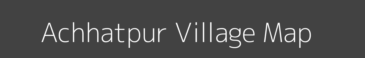 Map of Achhatpur Village in Uttar Pradesh Image