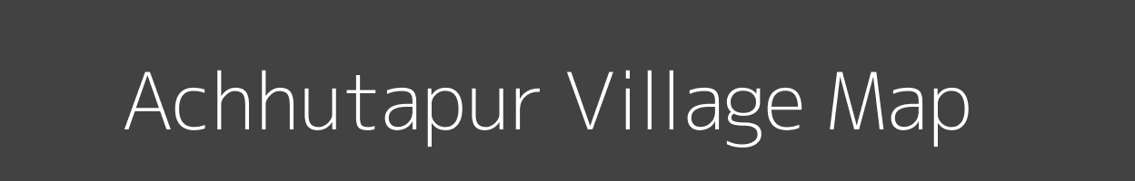 Map of Achhutapur Village in Odisha Image