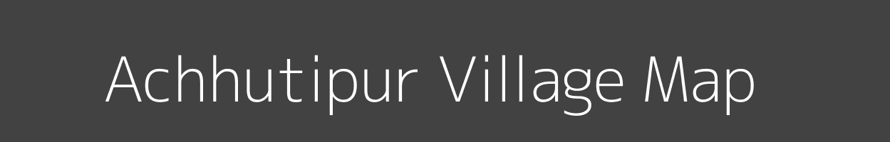 Map of Achhutipur Village in Odisha Image