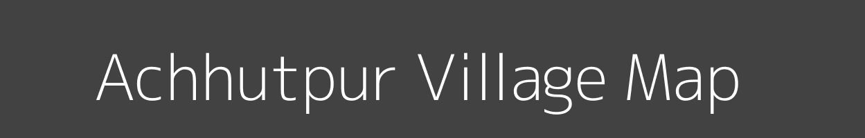 Map of Achhutpur Village in Odisha Image