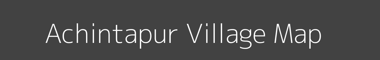 Map of Achintapur Village in Uttar Pradesh Image