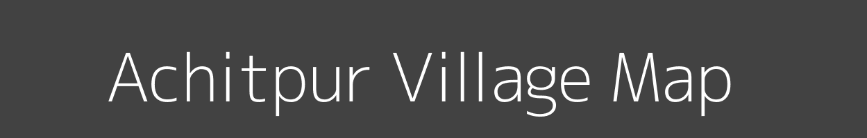 Map of Achitpur Village in Uttar Pradesh Image