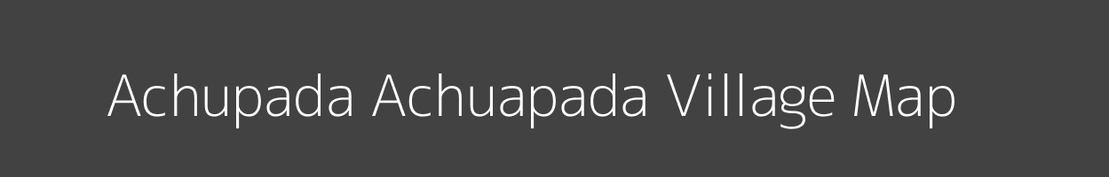 Map of Achupada Achuapada Village in Odisha Image