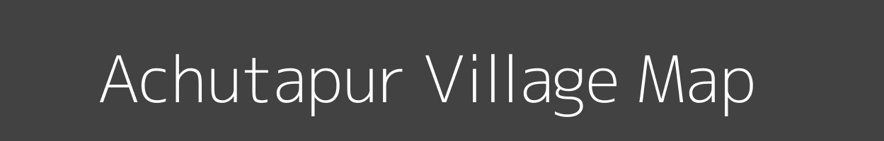 Map of Achutapur Village in Odisha Image