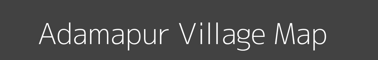 Map of Adamapur Village in Uttar Pradesh Image