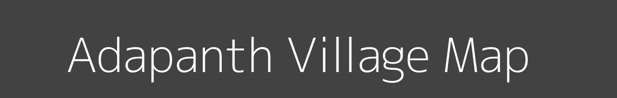 Map of Adapanth Village in Madhya Pradesh Image