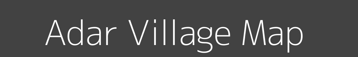 Map of Adar Village in Uttar Pradesh Image