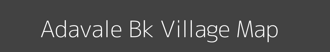 Map of Adavale Bk Village in Maharashtra Image