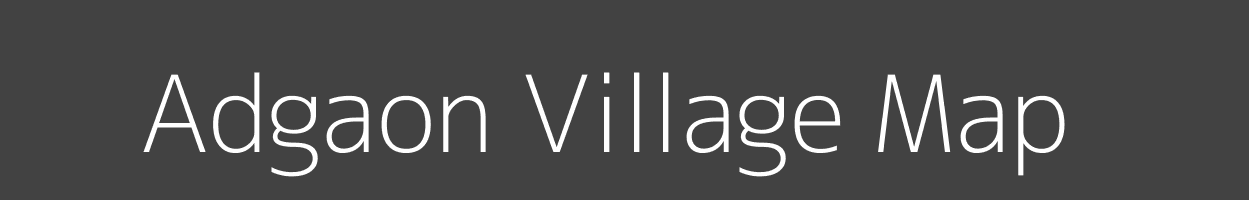 Map of Adgaon Village in Maharashtra Image