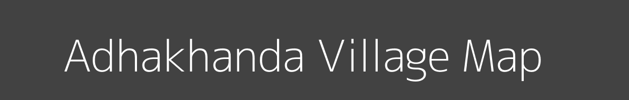 Map of Adhakhanda Village in Odisha Image