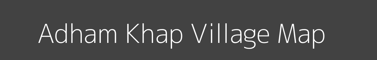 Map of Adham Khap Village in Bihar Image