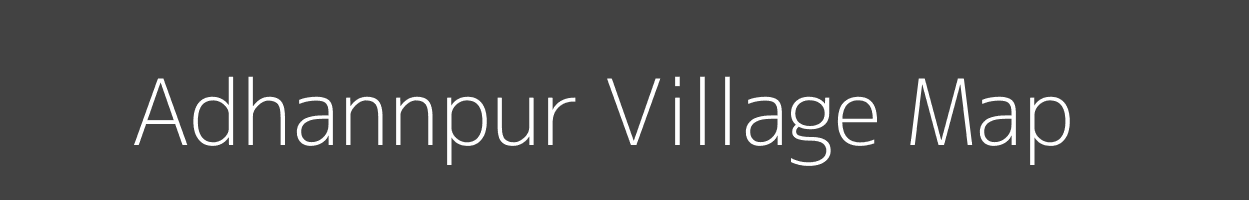 Map of Adhannpur Village in Madhya Pradesh Image