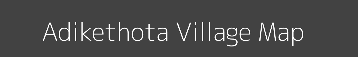 Map of Adikethota Village in Karnataka Image