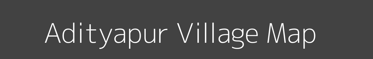 Map of Adityapur Village in West Bengal Image